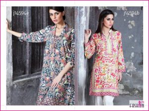 Khaadi Embroidered Khaddar Suits With Shafoon Dupatta 2014-15-07
