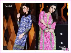 Khaadi Embroidered Khaddar Suits With Shafoon Dupatta 2014-15-10