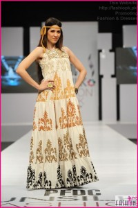 PFDC Maria B Fashion Week Dresses 2014-09