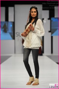 Maria B Sunsilk Fashion Week Dresses 2014-18