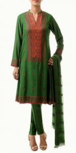 Tribal Art Deep Green