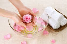 Rose water useful for hands