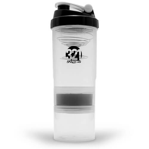 321 Strong Stackable Shaker Bottle